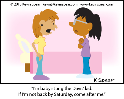 Spear Cartoon 3694 Spear 3694 Tour of Diaper Duty