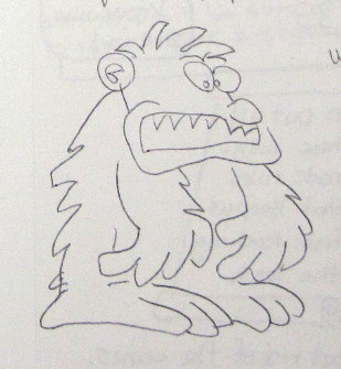 1008 Sketchbook 0306 1008 Sketchbook 0036b Monster sketch