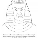 Coloring Page: Moses and the Burning Bush Moses MeanPharaoh 150x150 Coloring Page: Moses and the Burning Bush