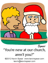 Spear_3894 Spear 3894 Cartoon: New Here Santa?