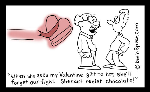 Spear-2752.jpg Spear 2752 Cartoon: She Loves Chocolates