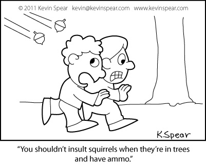 Running From Squirrels – Kevin H. Spear